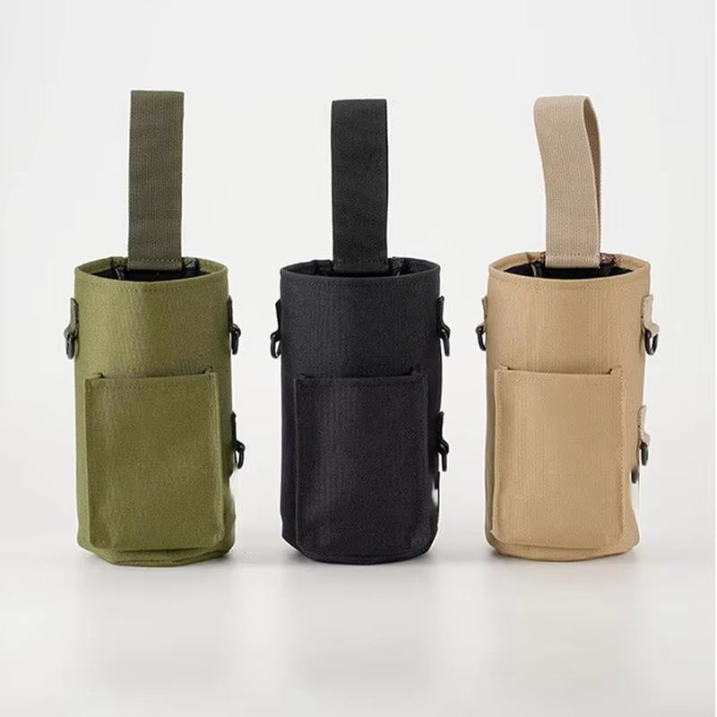 Portable Magnetic Water Bottle Bag Non Slip Magnetic Gym Sling Bag Fitness Magnetic Water Bottle Carrier Holder Water Bottle Bag
