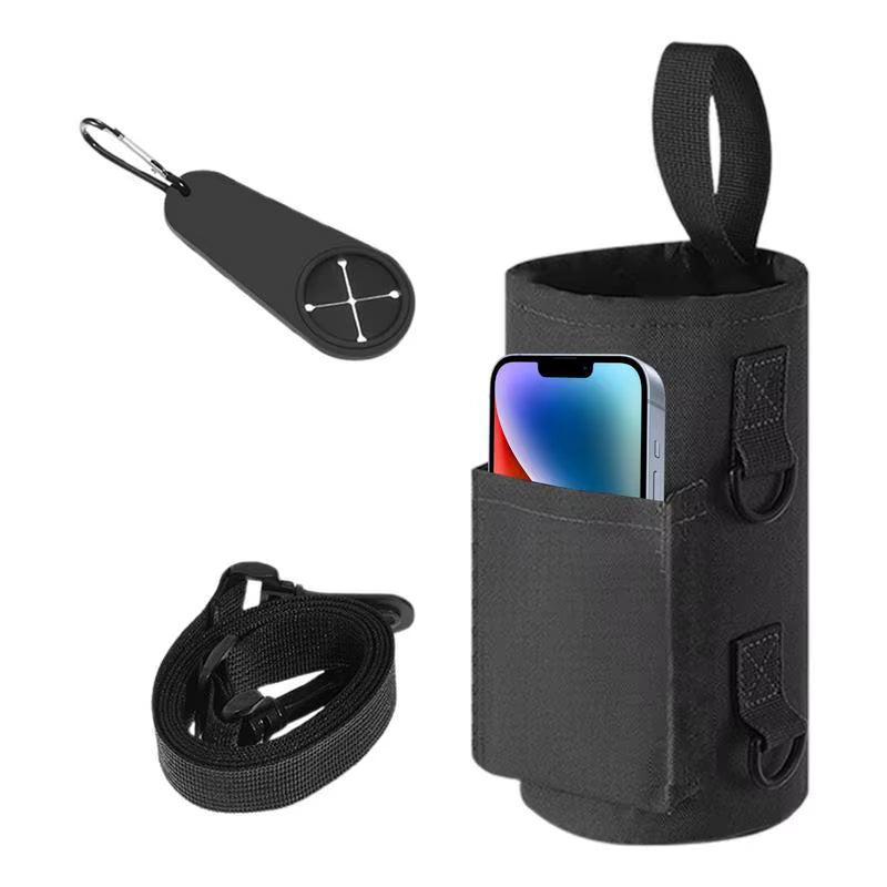 Portable Magnetic Water Bottle Bag Non Slip Magnetic Gym Sling Bag Fitness Magnetic Water Bottle Carrier Holder Water Bottle Bag